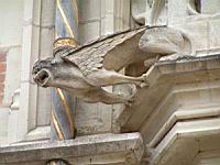 Blois, Chateau, Aile Louis XII, Sculpture, Griffon